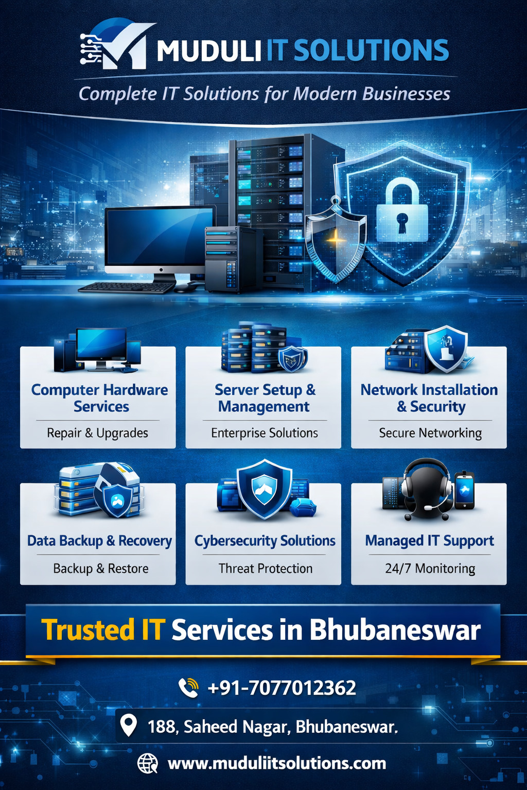 Complete IT Solutions in Bhubaneswar | Muduli IT Solutions